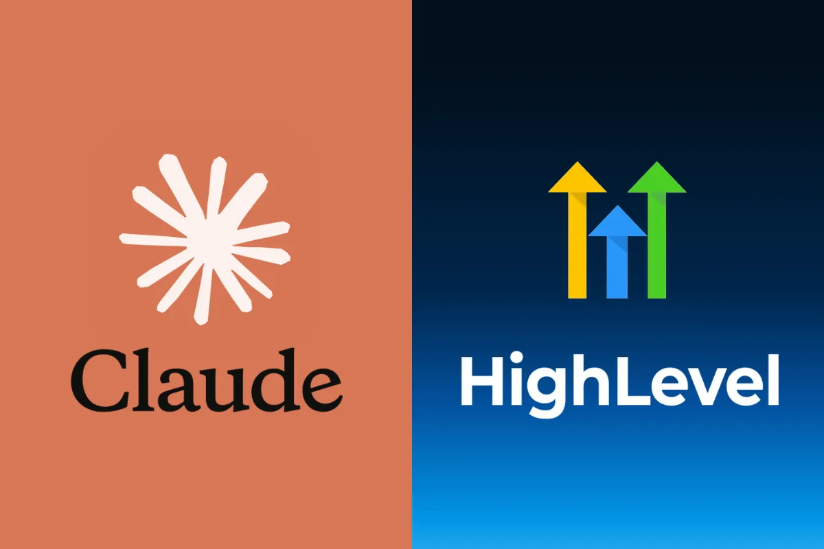 Claude Code connected to GoHighLevel CRM through MCP showing AI-powered pipeline management and contact automation