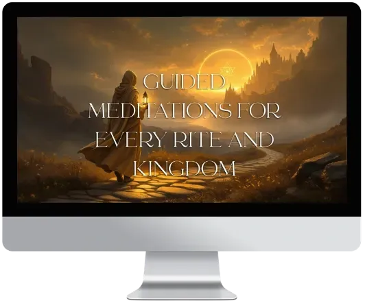 Guided meditations for every Rite and Kingdom — Artisan of Awakening