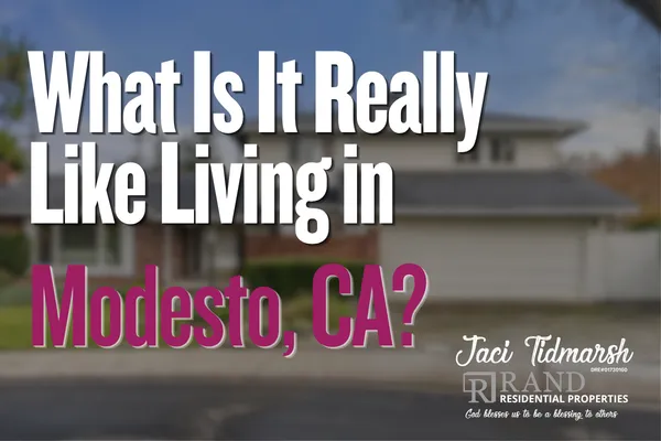Neighborhood homes in Modesto CA for people considering a move