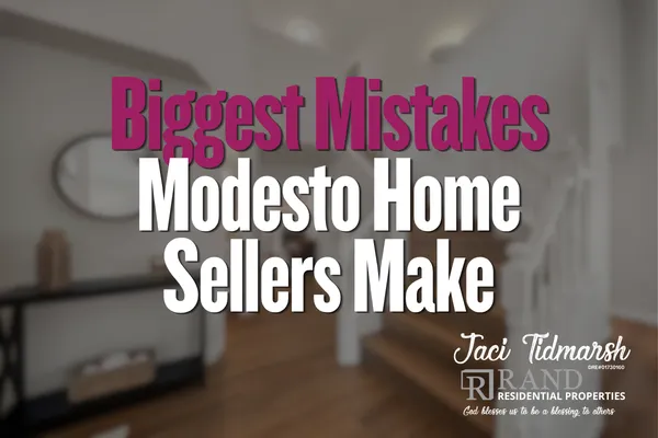 Avoid five common mistakes Modesto home sellers make, from preparing too early to choosing the wrong strategy for inspections, pricing, marketing, and representation.