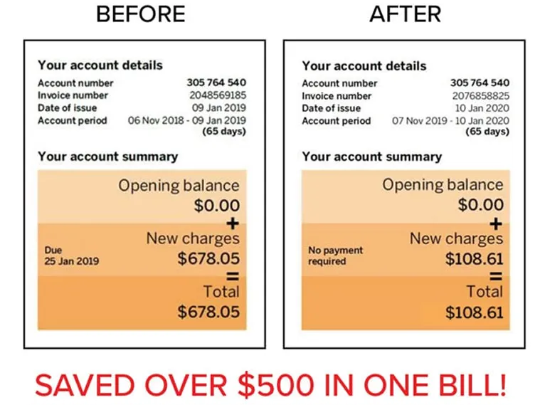 Energy bill savings comparison showing reduced costs after energy efficient window replacement in Delaware