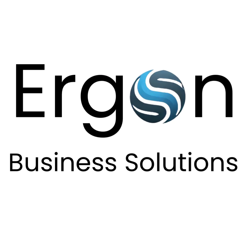 Ergon Business Solutions logo – empowering businesses with virtual assistant and executive support services