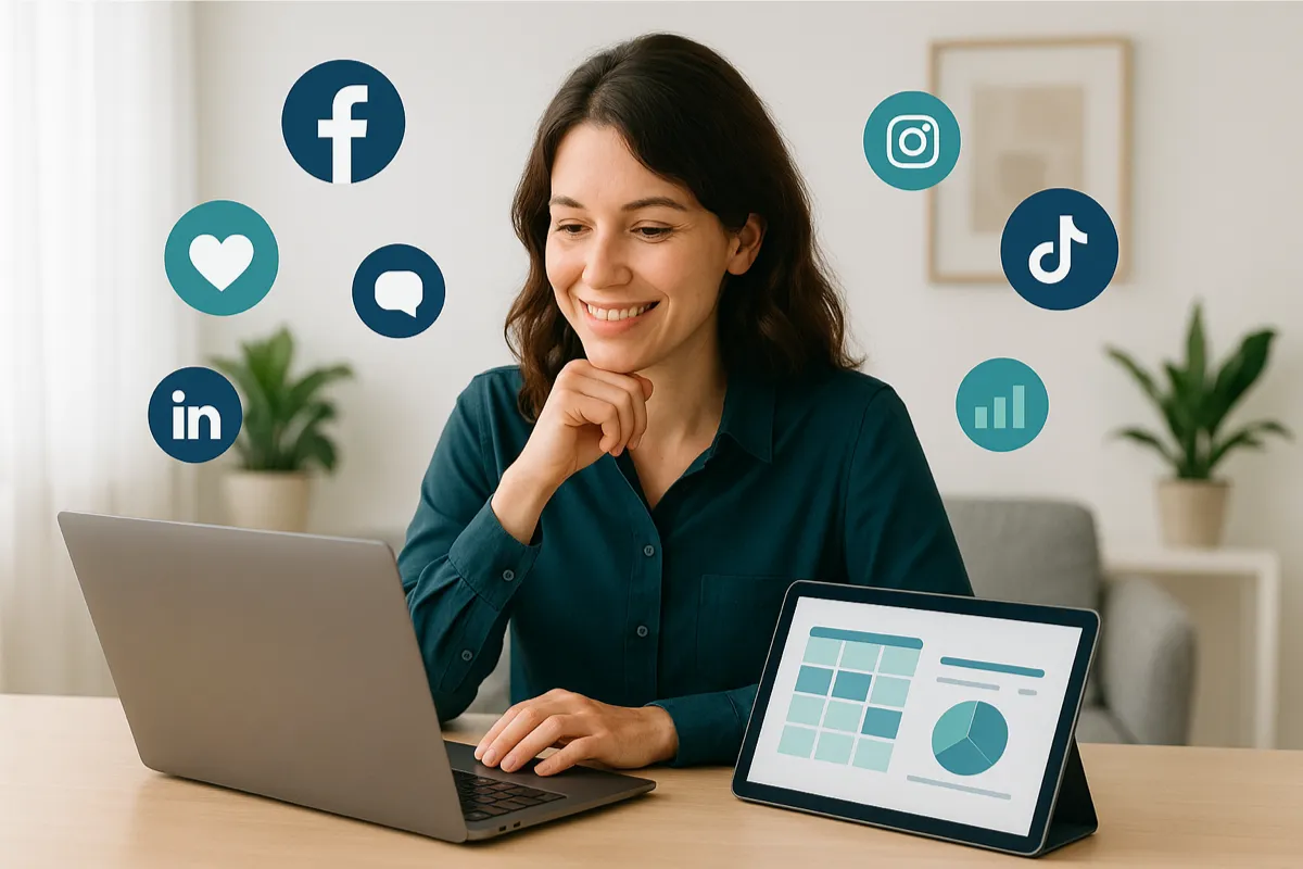 green and white striped textile