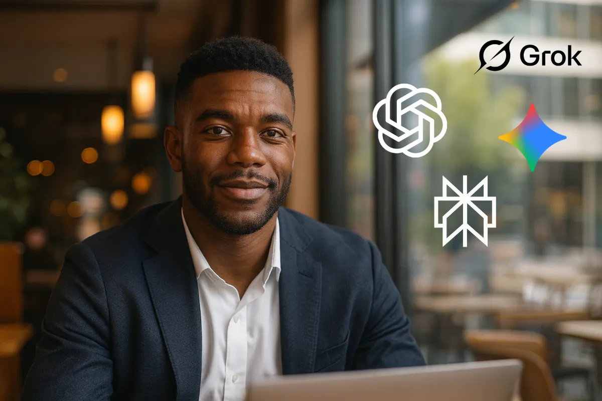 Overwhelmed entrepreneur surrounded by tasks — showing the urgent need to delegate and breathe