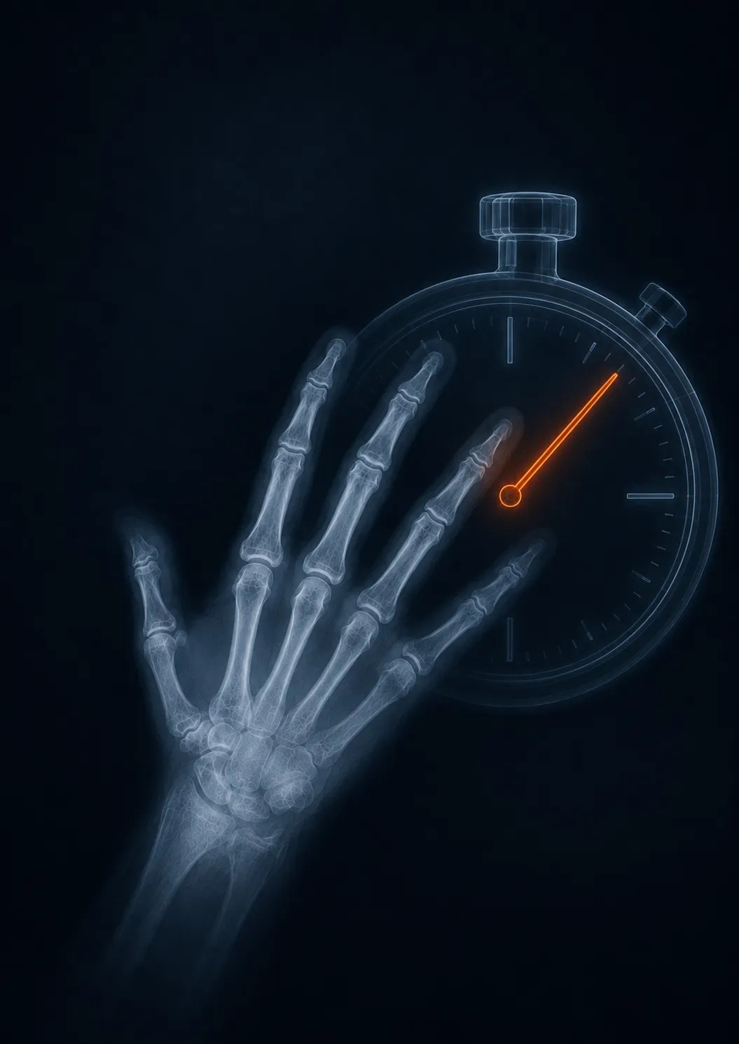 A hand with 6th finger