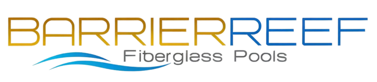 Barrier Reef  Fiberglass Pools Logo, Jensen's Pools and More is an official dealer of  Barrier Reef Fiber Glass  Pools