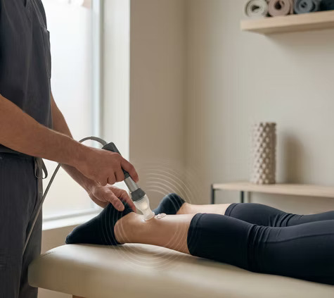 Alarm clock with target and arrow on face.