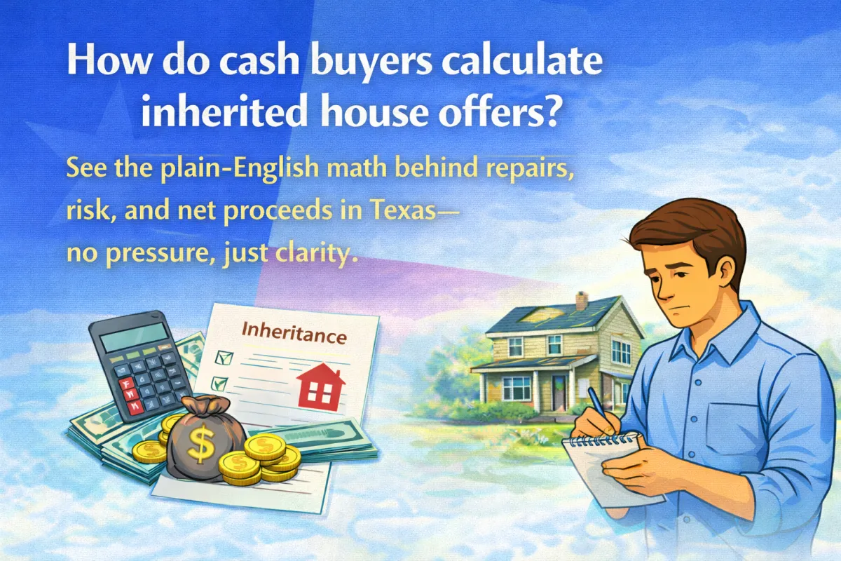 How Cash Buyers Calculate Inherited House Offers