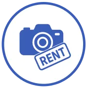 camera icon for featured camera lens rentals at Space Coast Camera