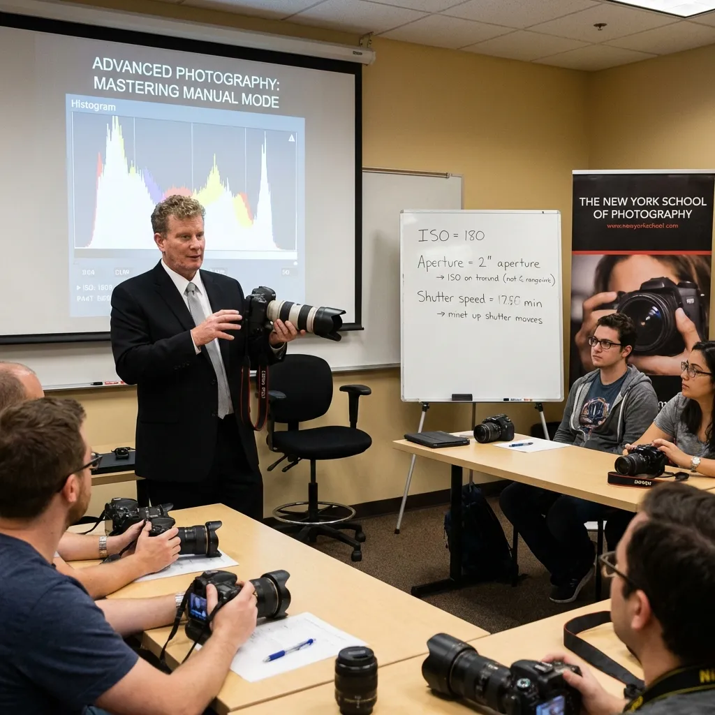 Joe Mitchell Teaching Advanced Photography at Space Coast Camera