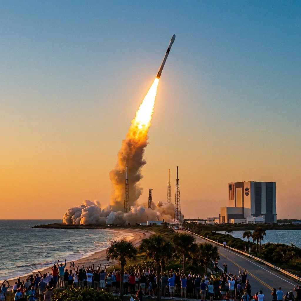 Rocket photo by Space Coast Camera symbolizing their rocket photography 