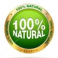 100% All Natural Badge
