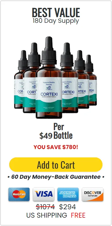 Cortexi Best Value 180 Day Supply
