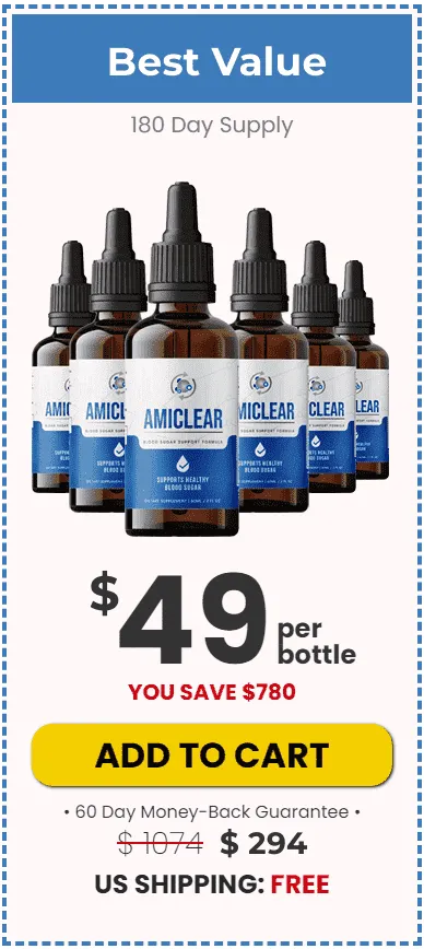 Amiclear Best Value 6 Bottles