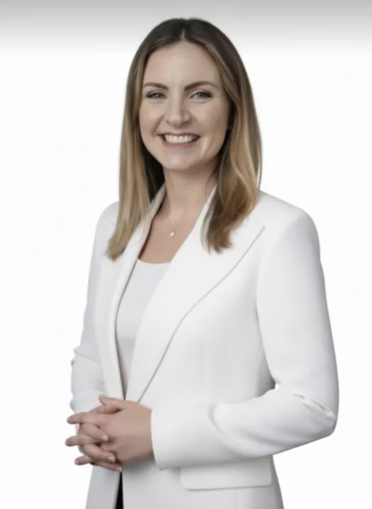 professional acupuncturist smiling, ready to provide expert care at the acupuncture clinic in woodbury mn.