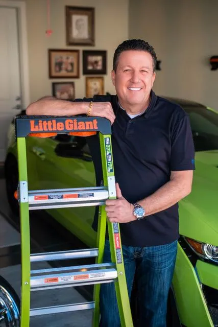 Doug Wing with Little Giant Ladder