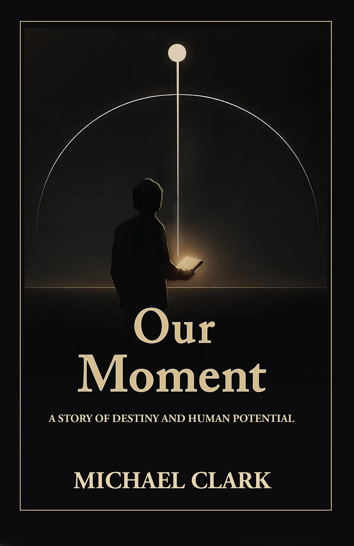 Hal Wing leaning against Little Giant ladder.