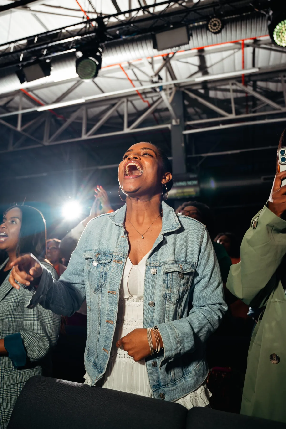 A profound moment of worship