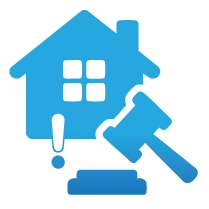 Fast home sale icon for Texas homeowners dealing with court or foreclosure actions.