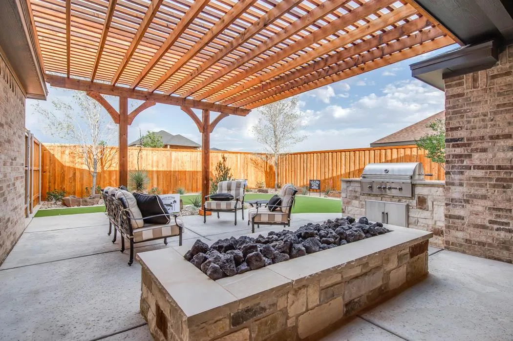 Lubbock Concrete builds and installs Patio.