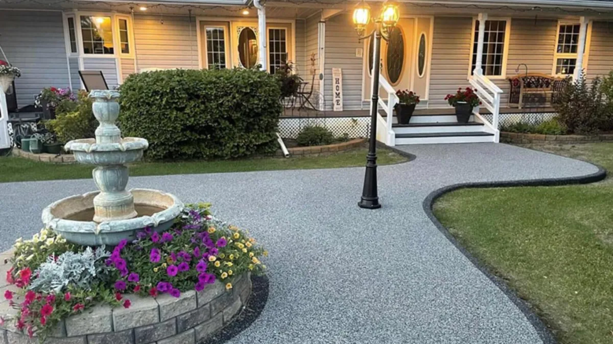 Virginia Beach Concrete builds and installs driveways.