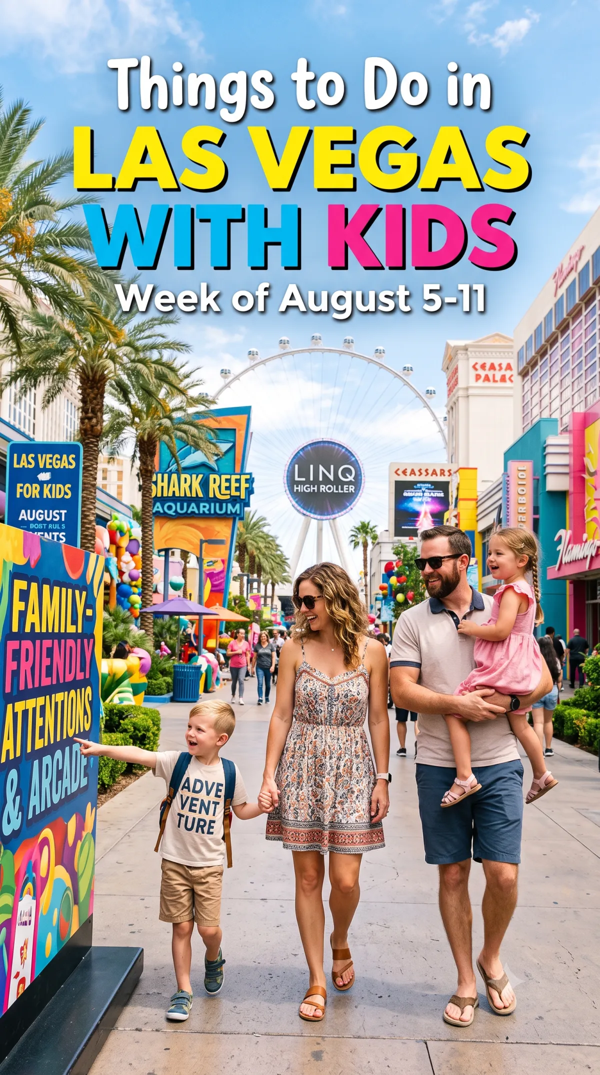 Things to Do in Las Vegas With Kids: Week of August 5-11