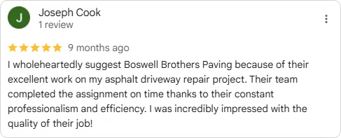 paving company review