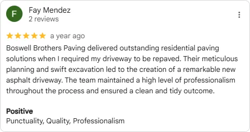 asphalt paving contractor
