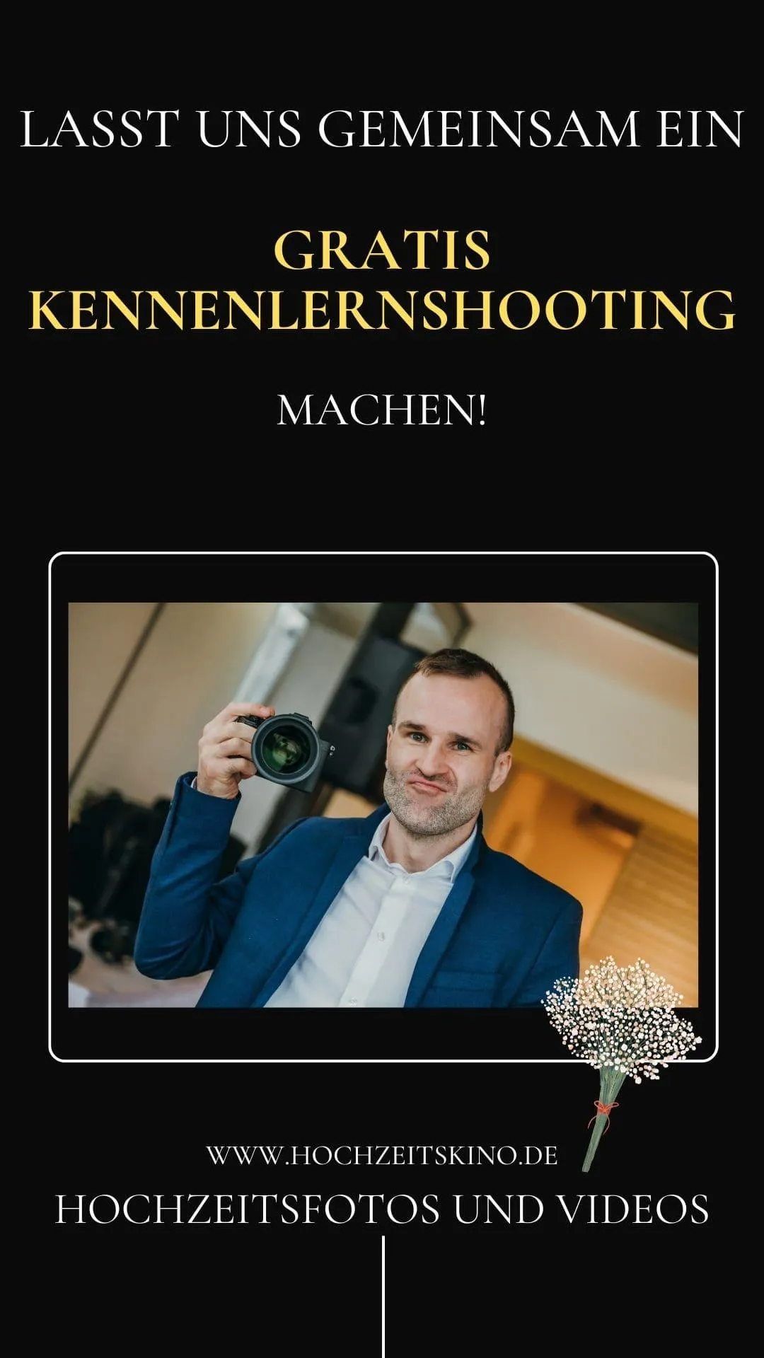 Hochzeitsfotos und Video angebot 2025