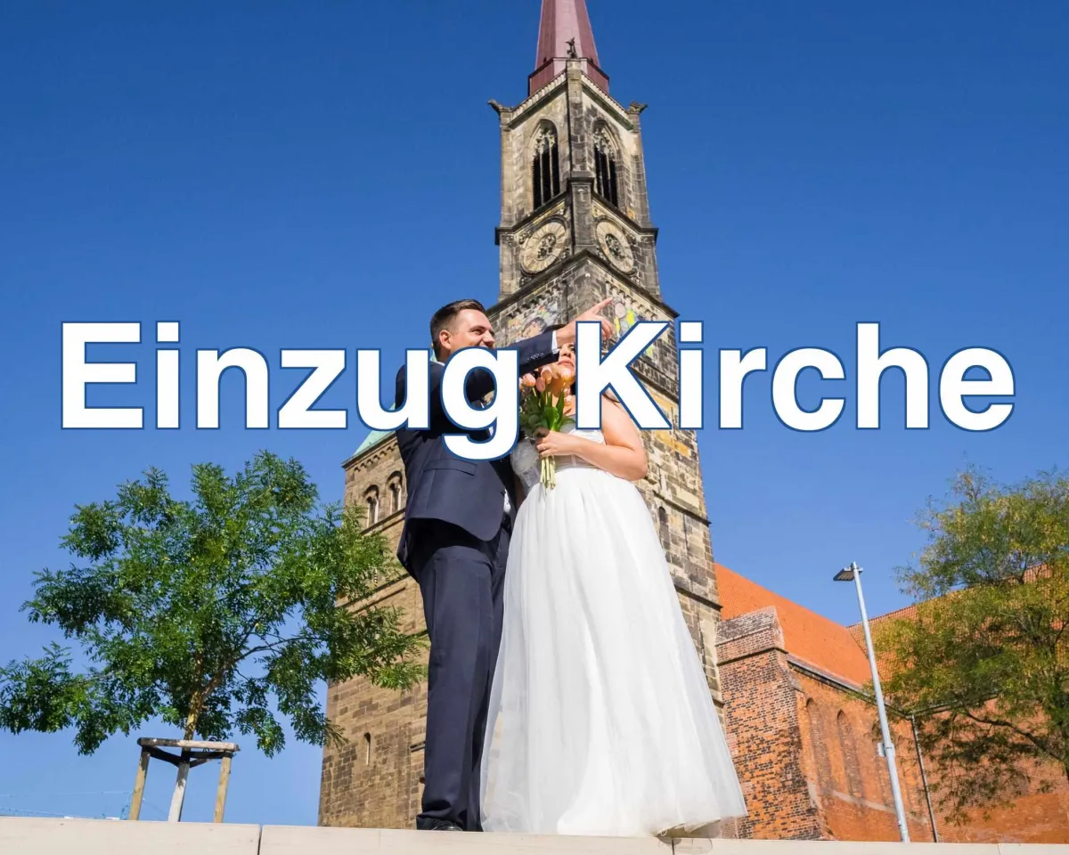 einzug kirche