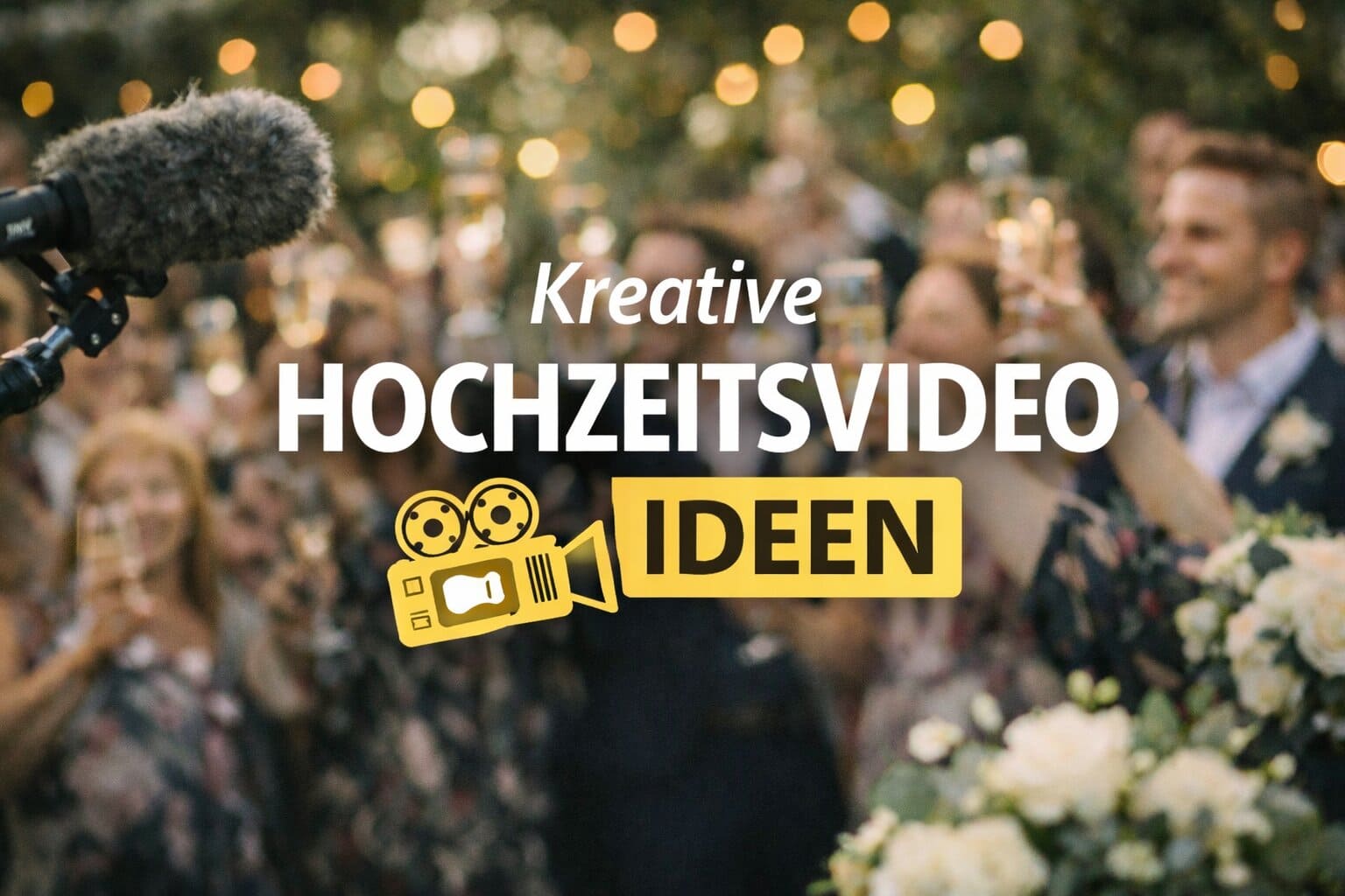 3 Hochzeitsvideo Ideen
