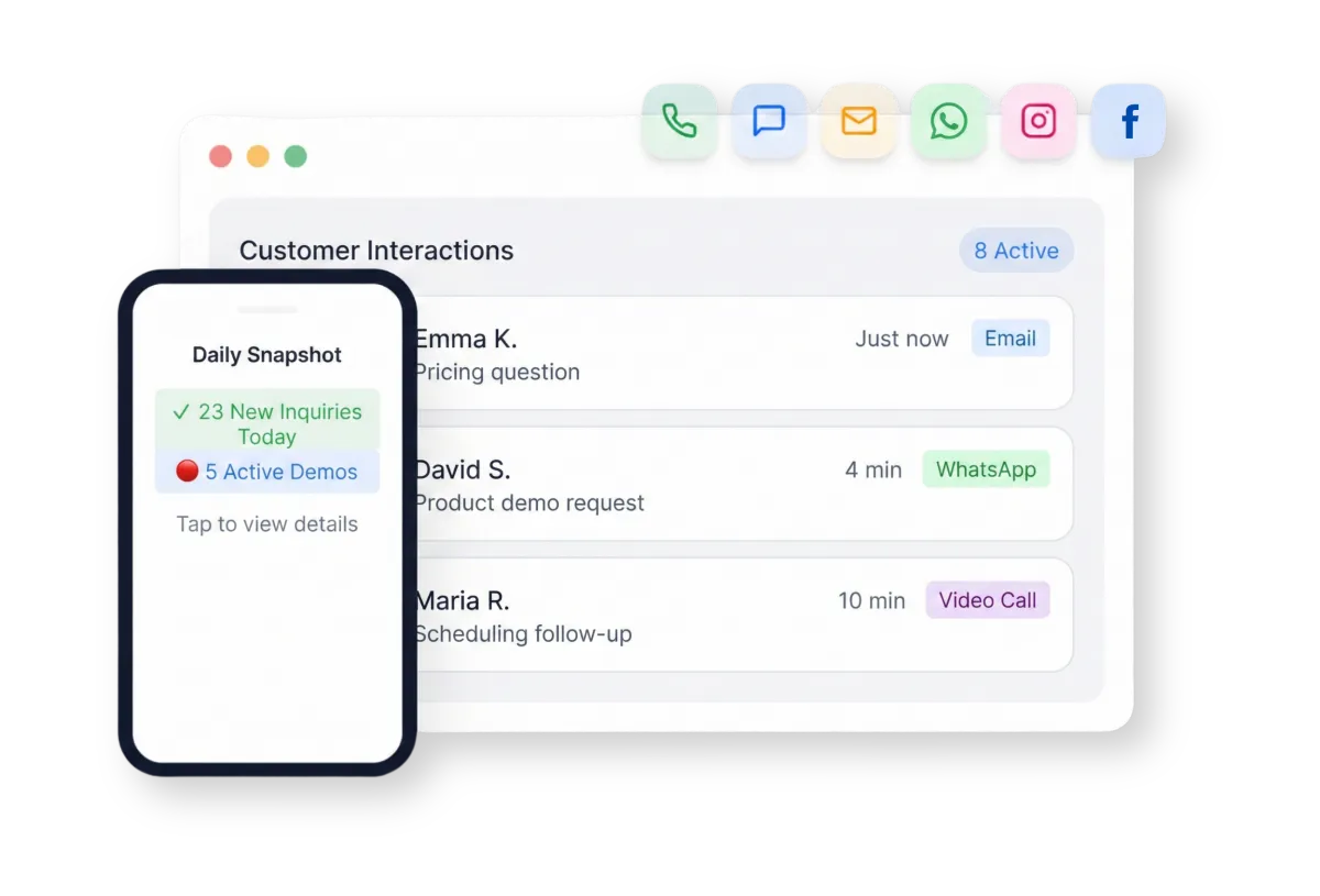 PulseGuard dashboard mockup with dark UI panels and activity feed