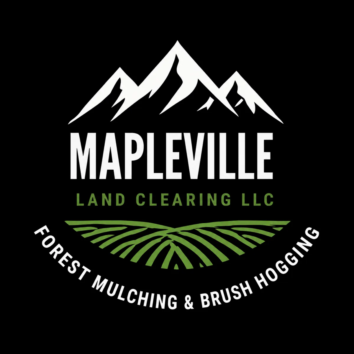 Mapleville Land Clearing Logo