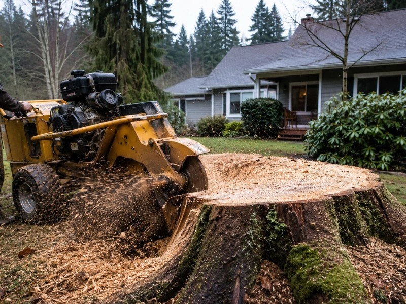 What's the Difference Between Stump Grinding and Removal?