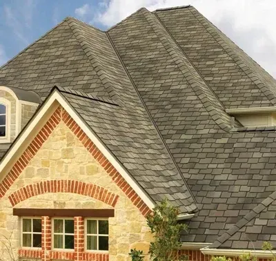Designer shingle roof 