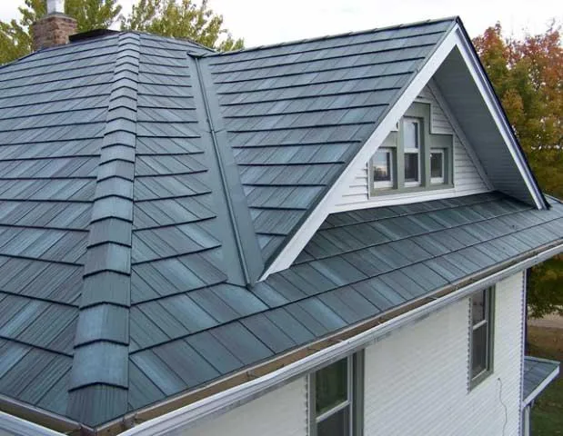 metal shingle roof , metal roofing , steel roofing 