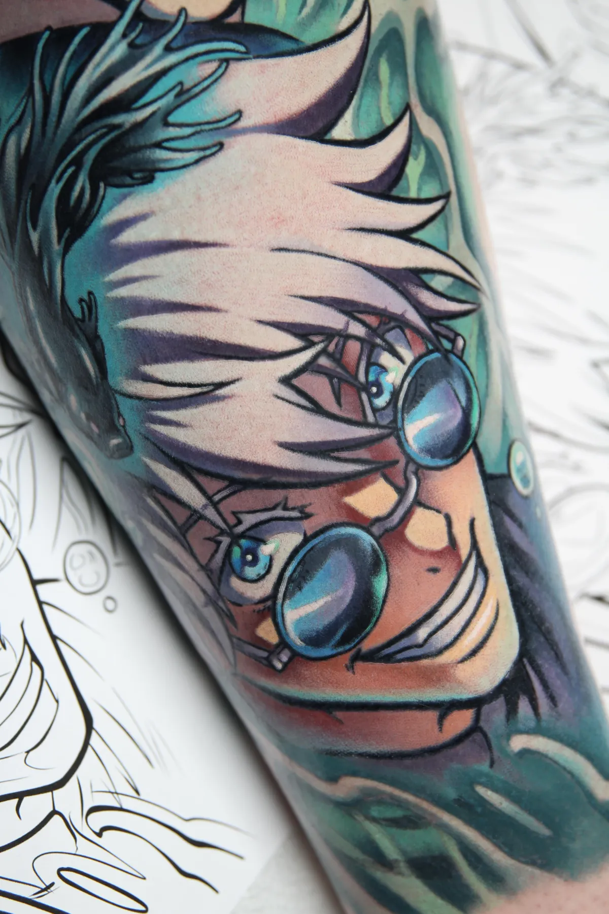 JJK tattoo by Orlando Anime Tattoo Artist Ren Behan at xsadfamx.