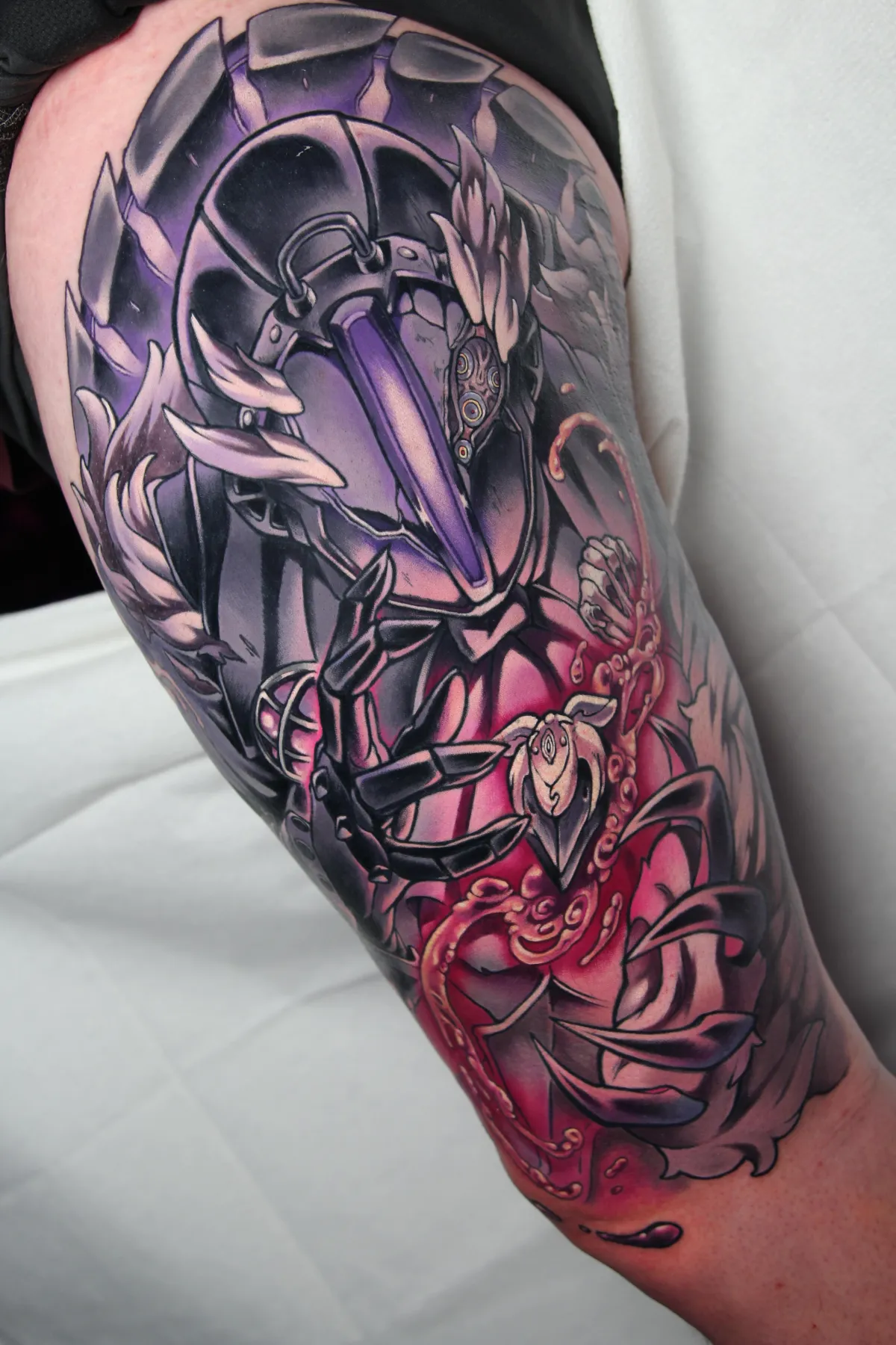 Bondrewd tattoo from Made in Abyss by Orlando Anime Tattoo Artist Ren Behan at sadfam.