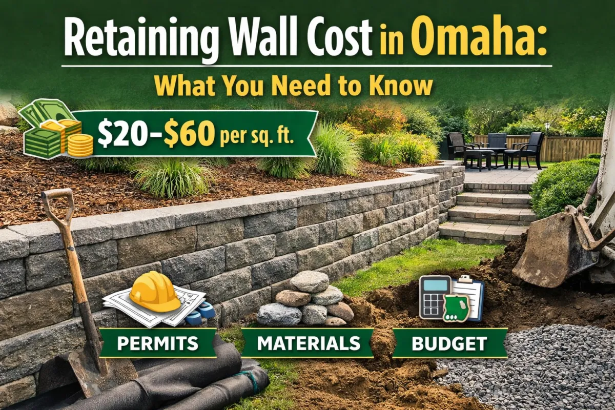 How Much Does a Retaining Wall Cost in Omaha? Honest Breakdown