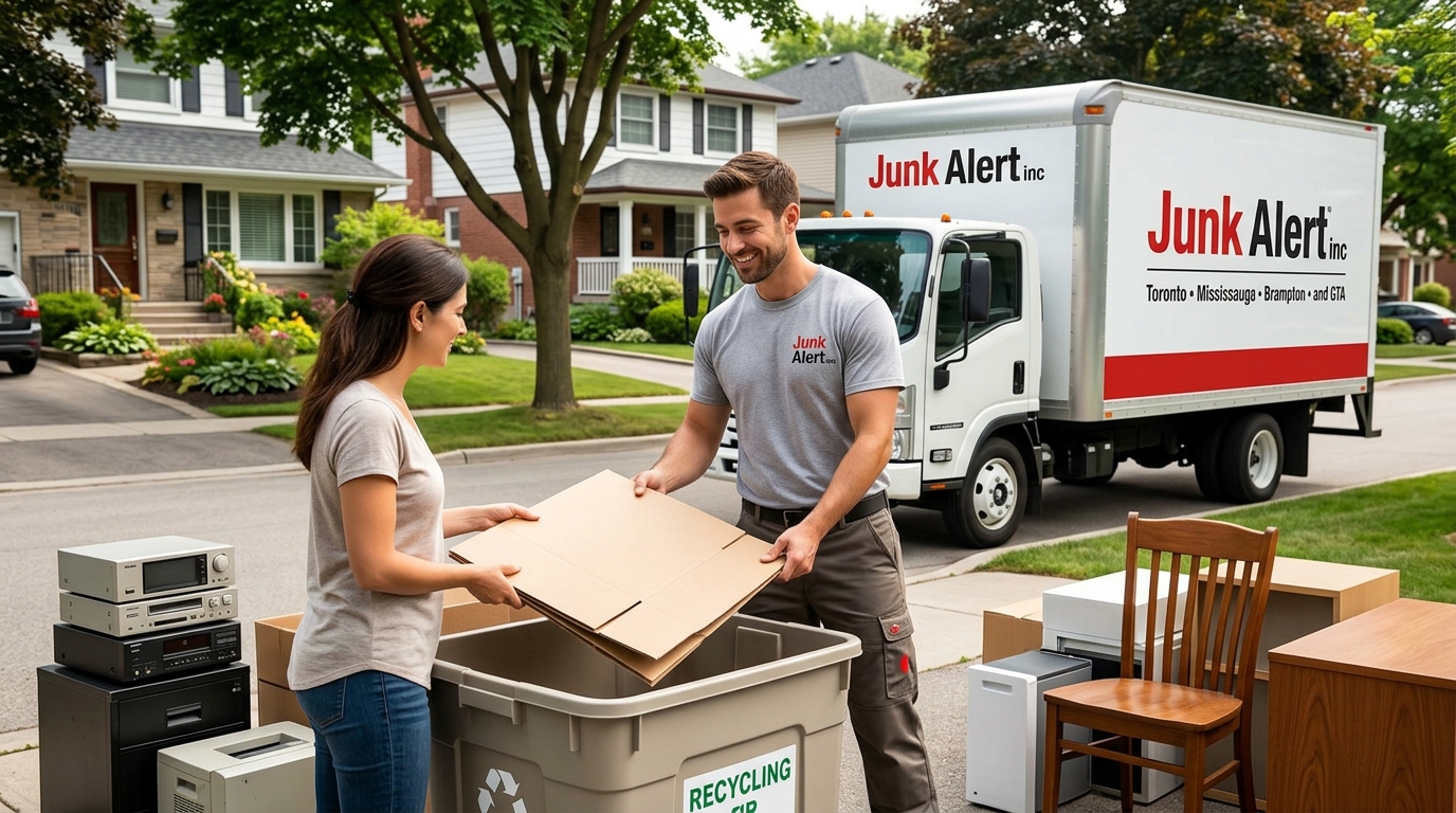 Eco-Friendly Junk Removal Services GTA | Junk Alert inc