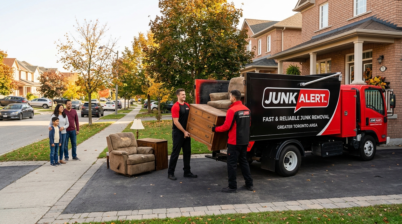 How to Dispose of Old Furniture in Toronto | Junk Alert inc