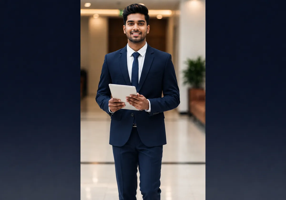 Young professional considering a career switch to financial leadership