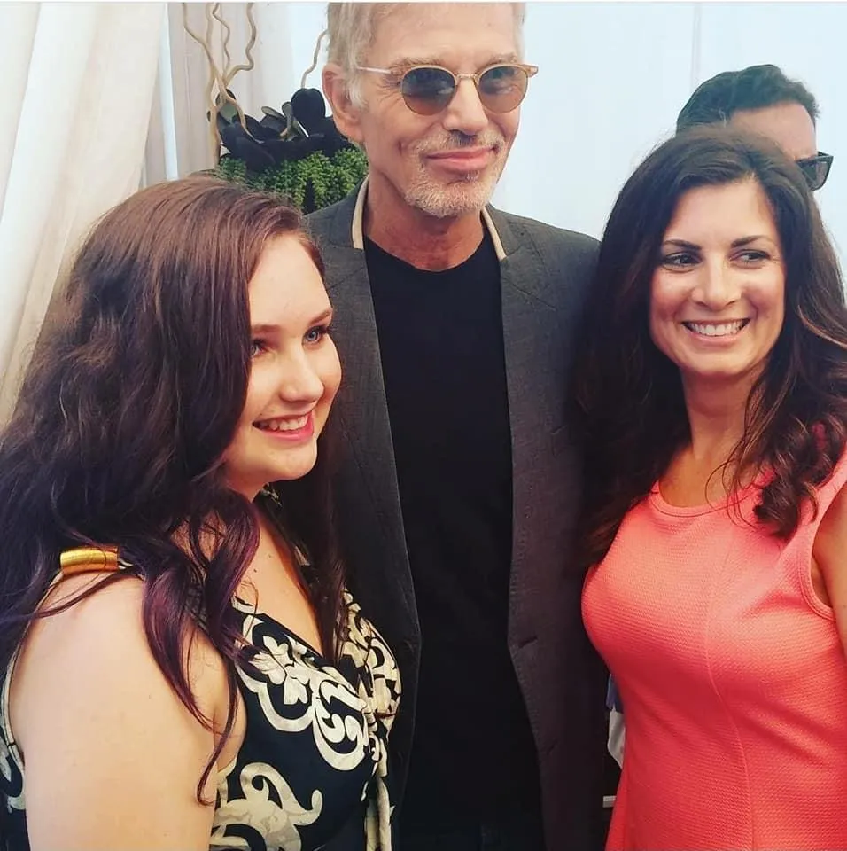 This Is A Picture Of Amy With Billy Bob Thornton