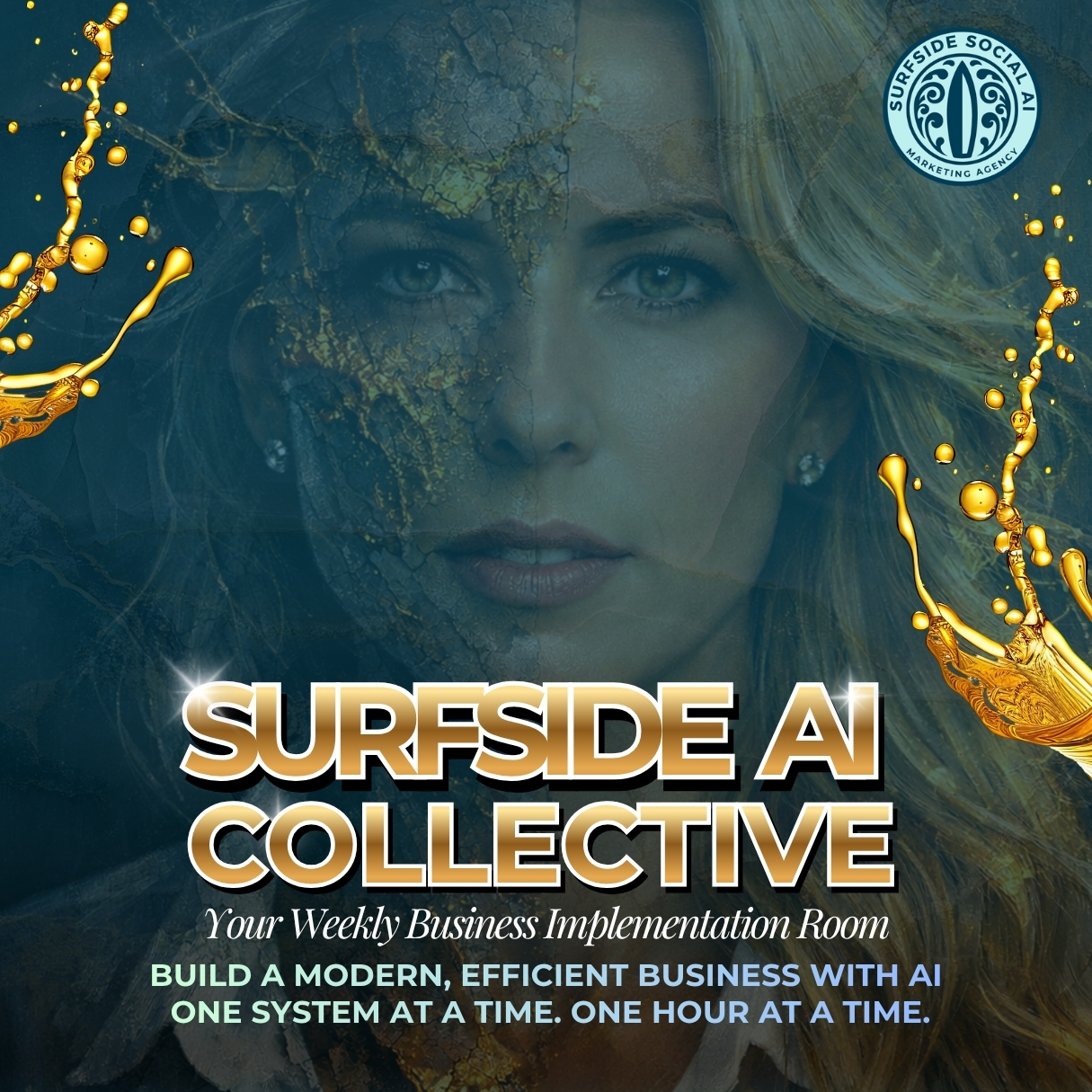 Professional experiencing clear workflow with AI technology