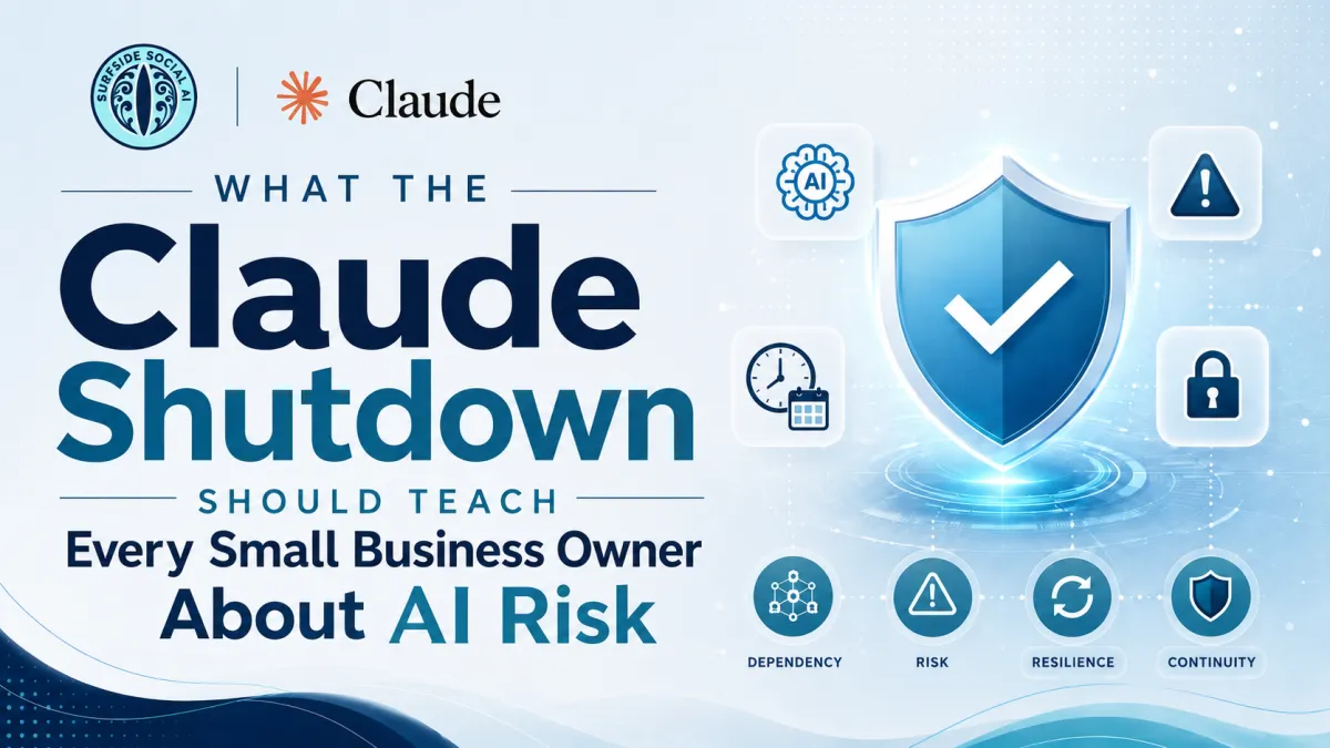 What the Claude Shutdown Should Teach Every Small Business Owner About AI Risk