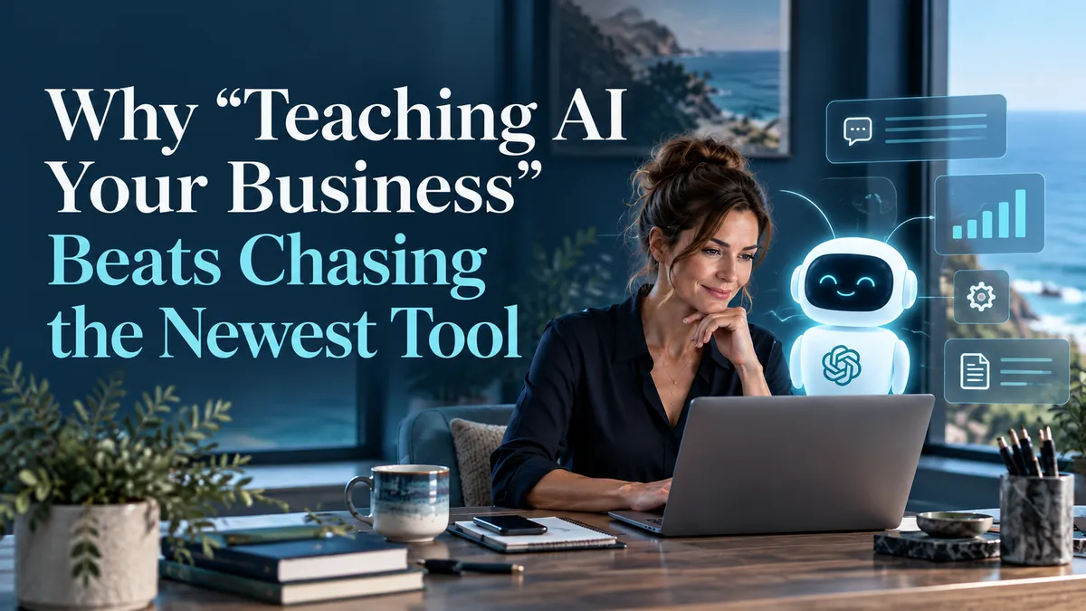 Why "Teaching AI Your Business" Beats Chasing the Newest Tool