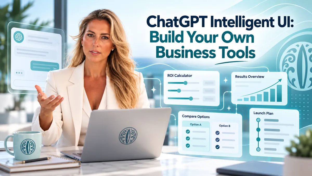 ChatGPT Intelligent UI: Build Your Own Business Tools