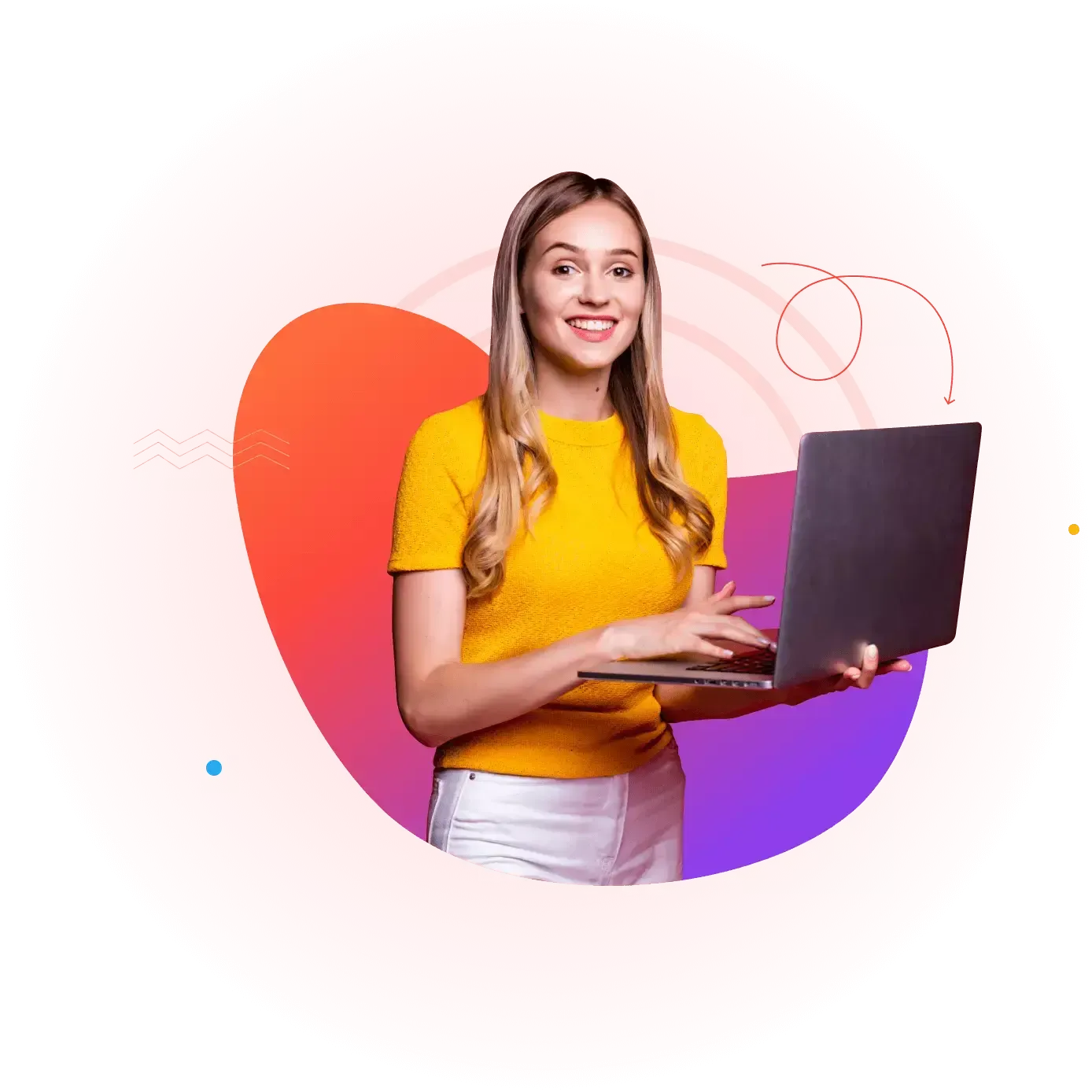 Business owner connecting with ServiceIQ Pro team using laptop.