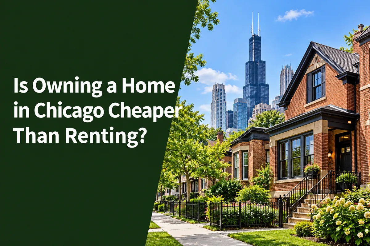 Chicago homeownership and renting comparison for local homebuyers