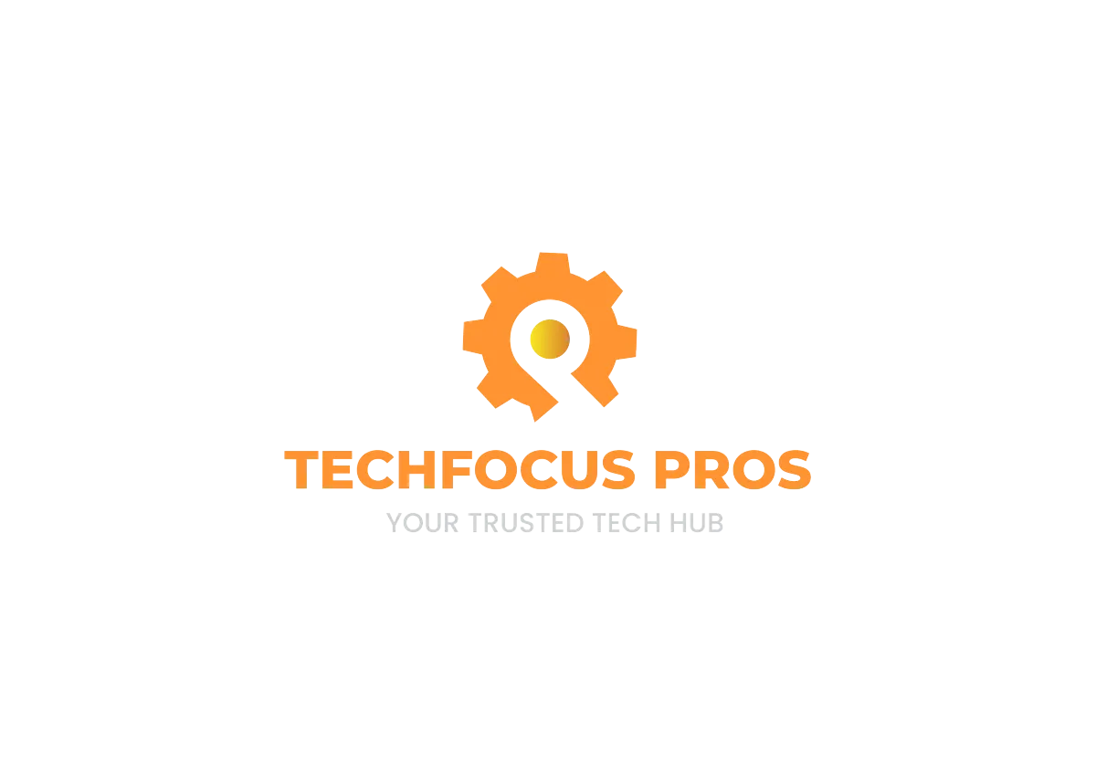TechFocus Pros Logo. Your Trusted Tech Hub